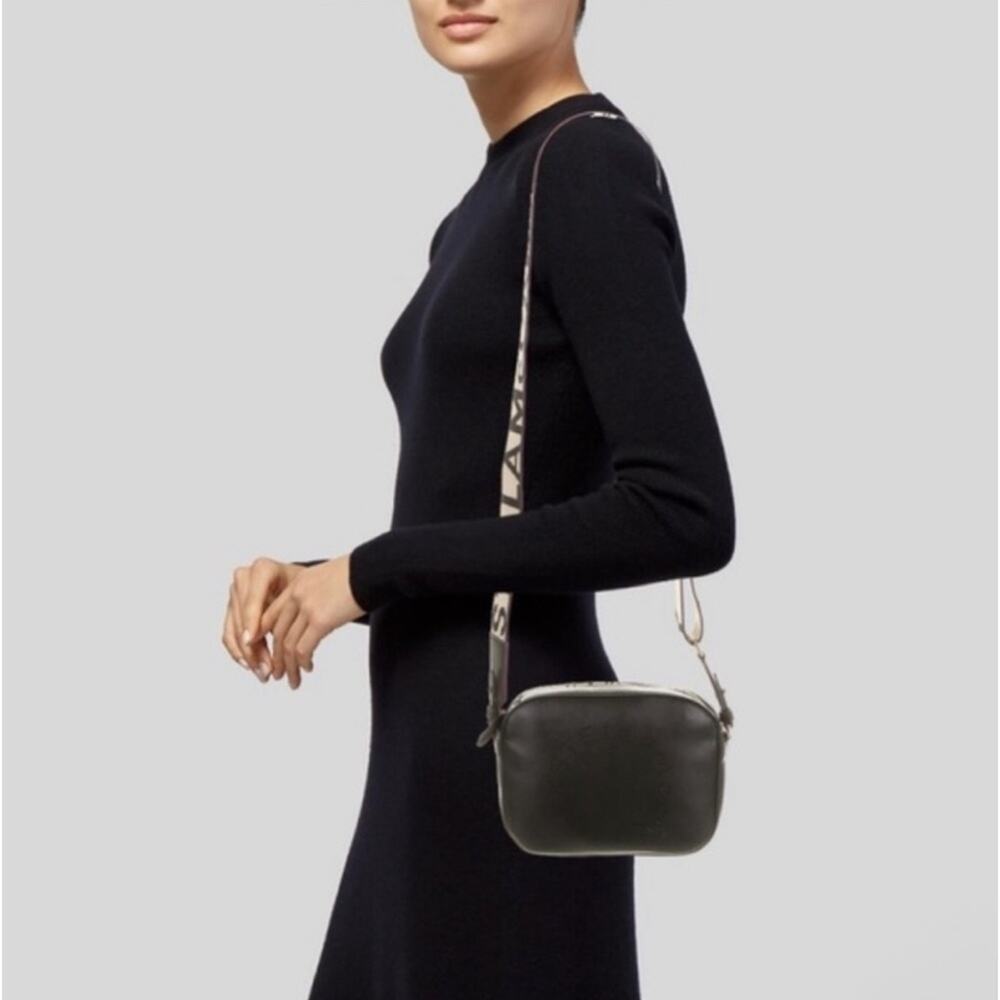 Stella McCartney Perforated Logo Crossbody Bag and Belt Bag Black W/ Tags Gift - Picture 14 of 15